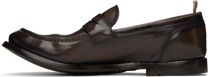 Officine Creative Brown Anatomia 071 Loafers - Picture 3