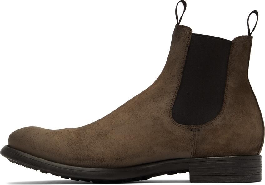 Officine Creative Brown Chronicle 002 Chelsea Boots - Picture 3