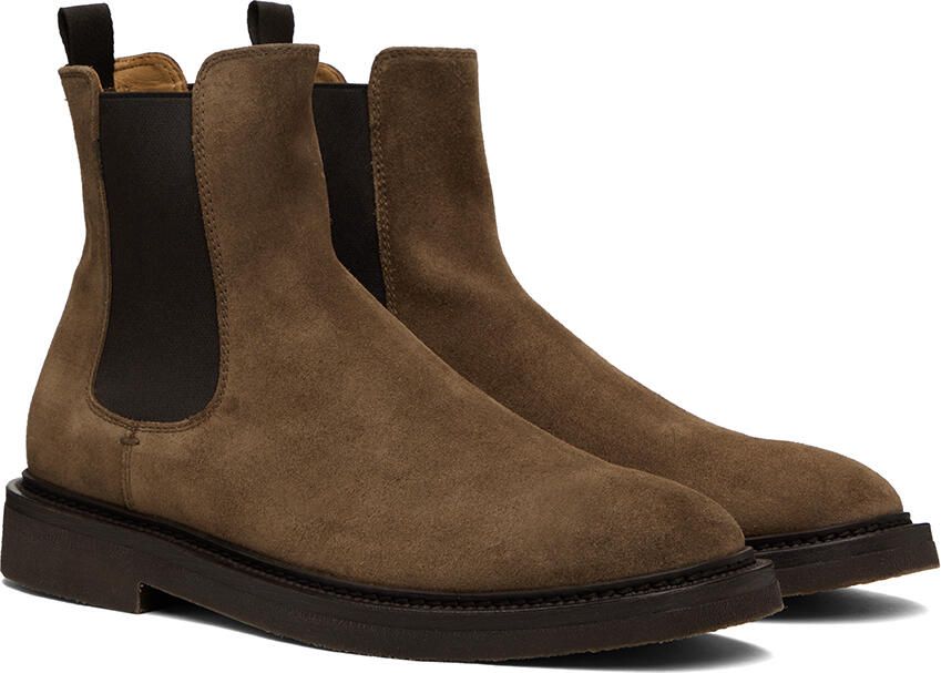 Officine Creative Brown Hopkins 204 Chelsea Boots - Picture 2