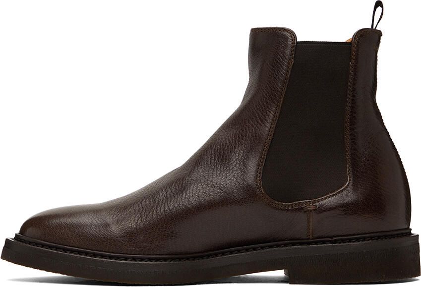 Officine Creative Brown Hopkins 204 Chelsea Boots - Picture 3