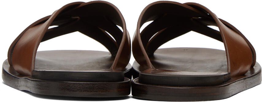Officine Creative Brown Kontraire 003 Sandals