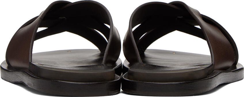 Officine Creative Brown Kontraire 003 Sandals