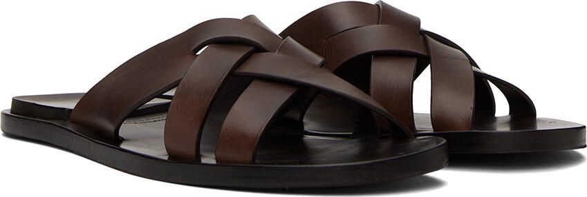 Officine Creative Brown Kontraire 003 Sandals - Picture 3