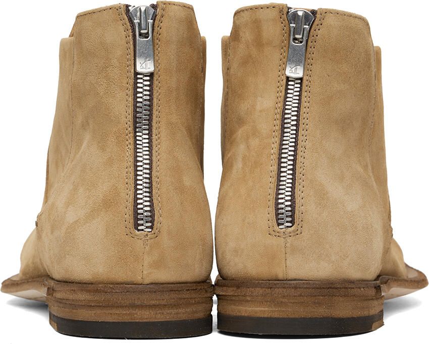 Officine Creative Tan Durga 004 Chelsea Boots