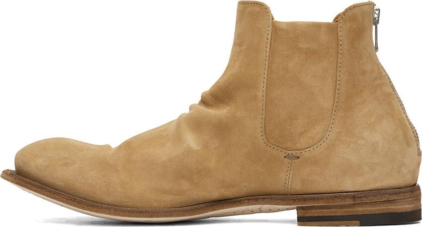 Officine Creative Tan Durga 004 Chelsea Boots - Picture 3
