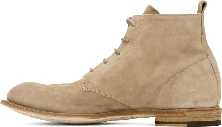 Officine Creative Taupe Durga 002 Boots - Picture 3