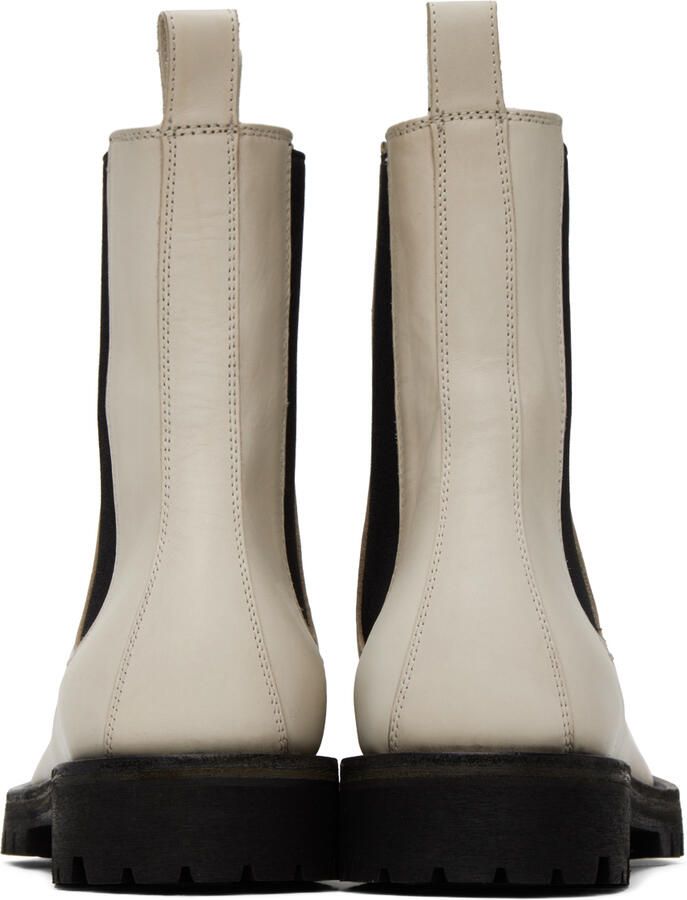 Officine Creative White Issey 002 Chelsea Boots - Picture 3