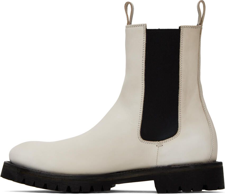 Officine Creative White Issey 002 Chelsea Boots - Picture 2