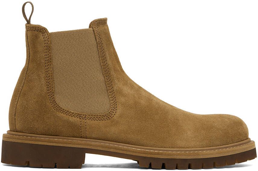 Officine Creative Tan Boss 004 Chelsea Boots