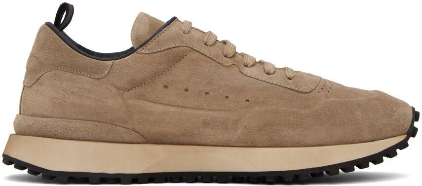 Officine Creative Taupe Keynes 001 Sneakers - Picture 5