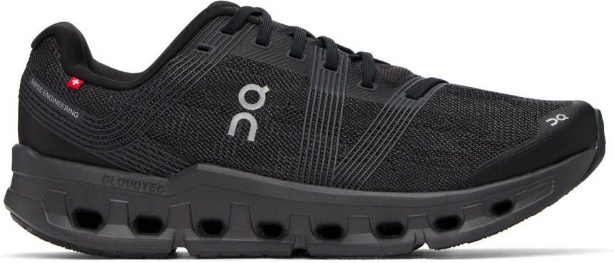 On Black & Gray Cloudgo Sneakers - Picture 5