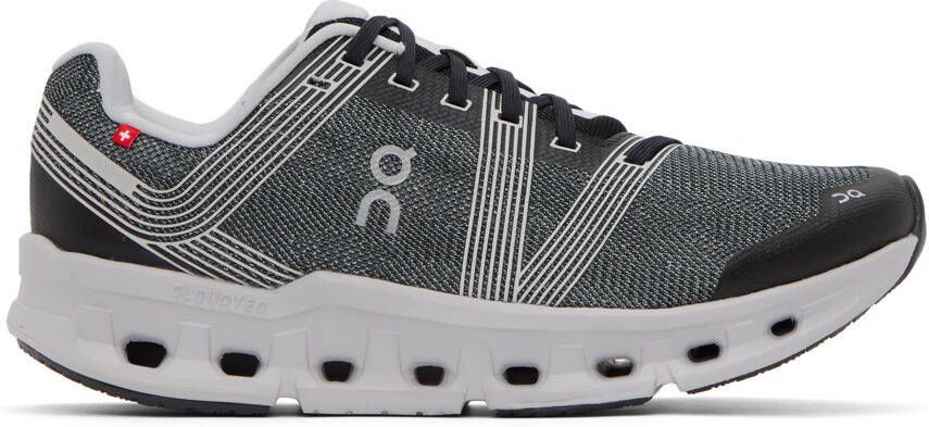 On Black & Gray Cloudgo Sneakers - Picture 5