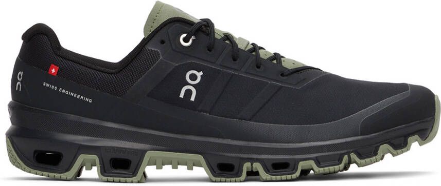 On Black & Green Cloudventure 3.0 Sneakers - Picture 5