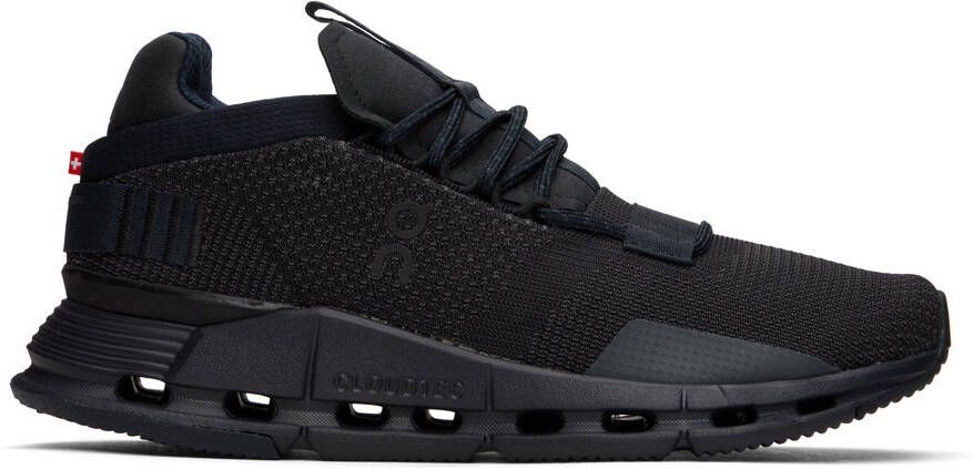 On Black Cloudnova Sneakers - Picture 4