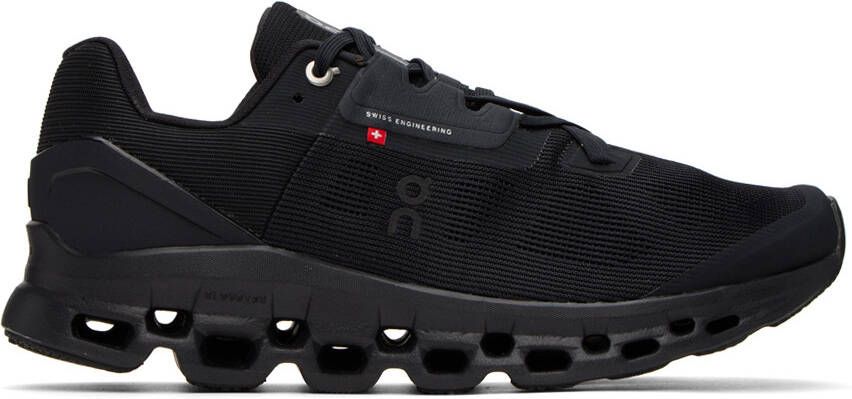 On Black Cloudstratus Sneakers