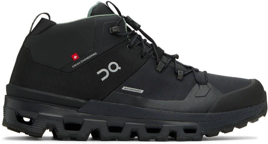 On Black Cloudtrax Sneakers - Picture 5