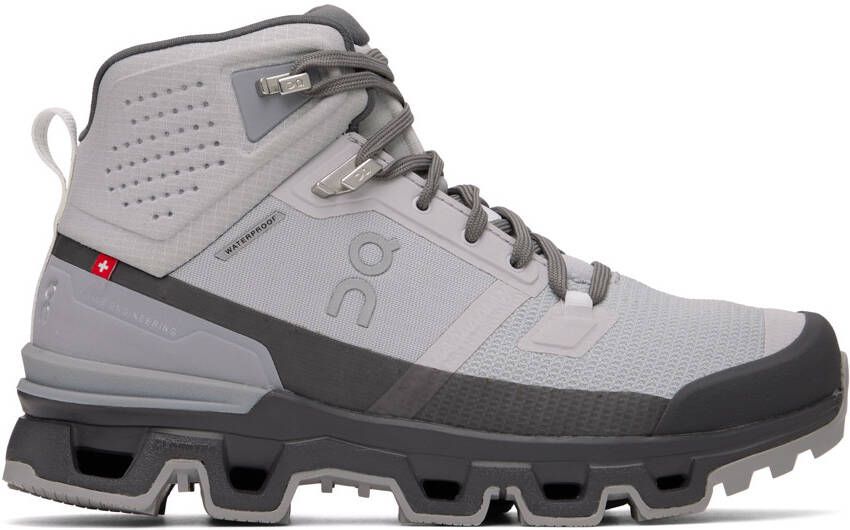 On Gray Cloudrock 2 Boots - Picture 4