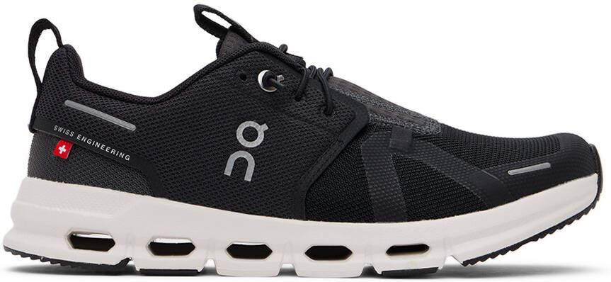 On Kids Black Cloud Sky Big Kids Sneakers - Picture 4