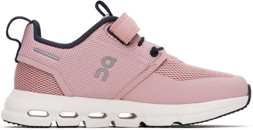 On Kids Pink Cloud Play Little Kids Sneakers