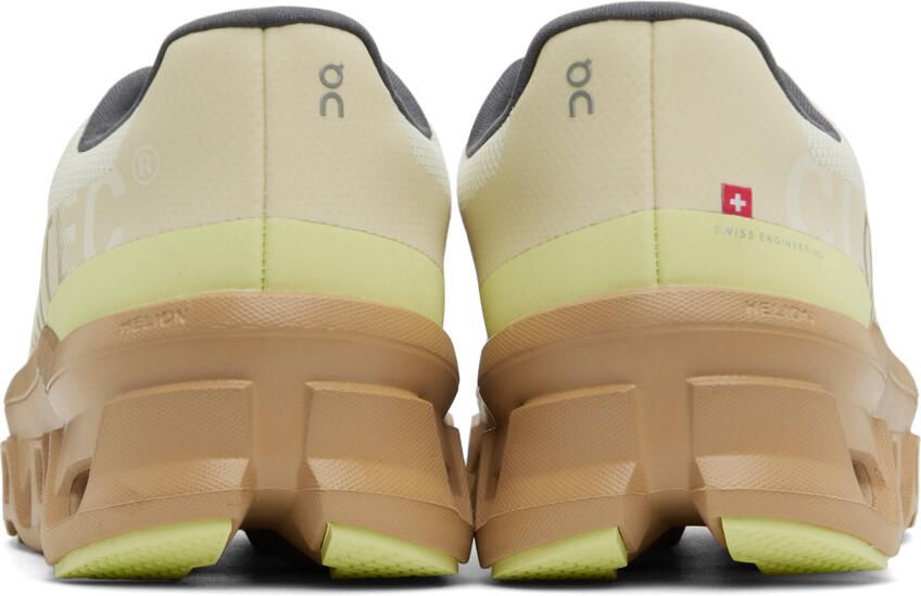 On Beige Cloudm ster Sneakers