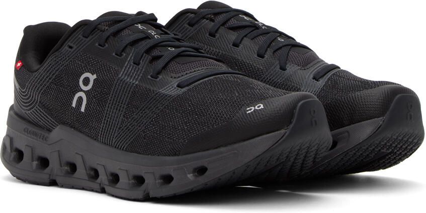 On Black & Gray Cloudgo Sneakers - Picture 2