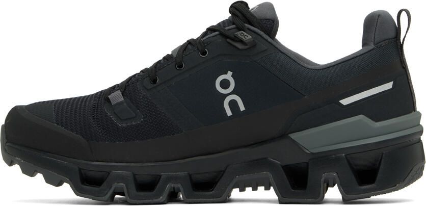 On Black Waterproof Cloudwander Sneakers - Picture 3