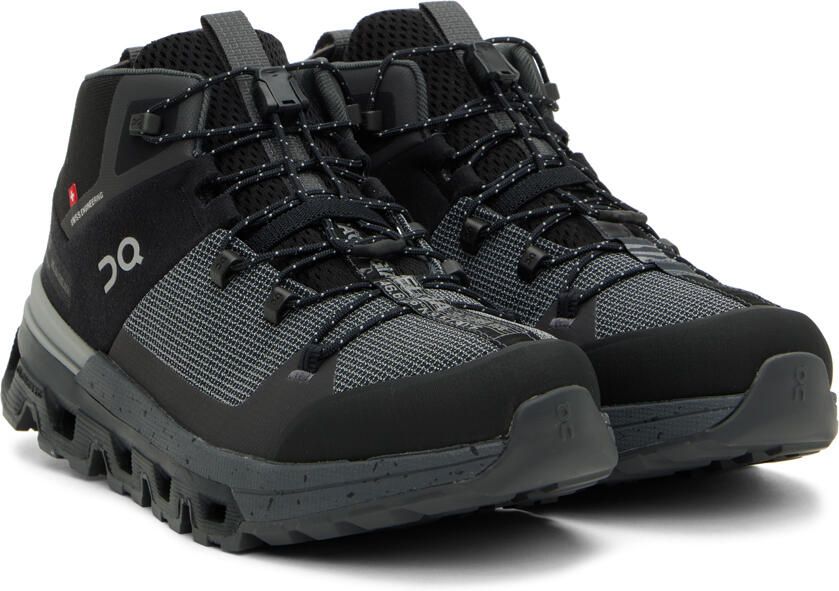 On Black Cloudtrax Sneakers - Picture 2