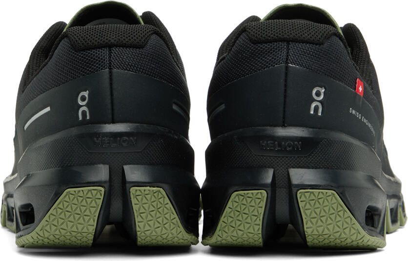 On Black & Green Cloudventure 3.0 Sneakers