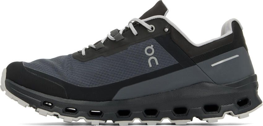 On Black Waterproof Cloudvista Sneakers - Picture 3