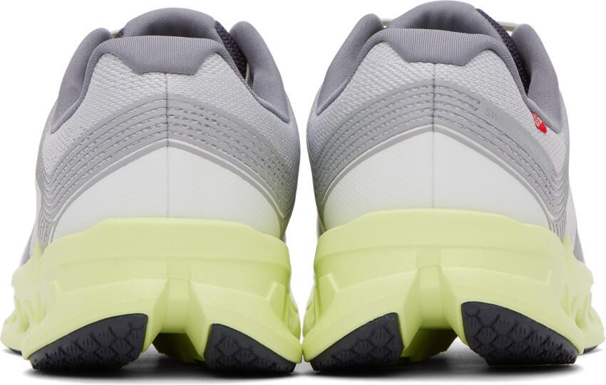 On Gray & Yellow Cloudgo Sneakers