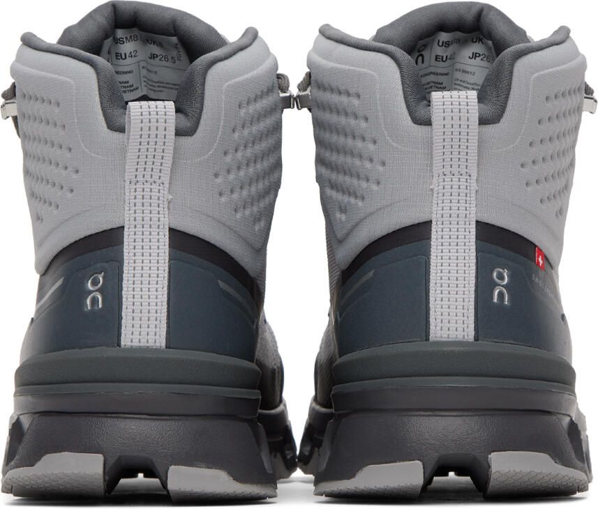 On Gray Cloudrock 2 Waterproof Sneakers