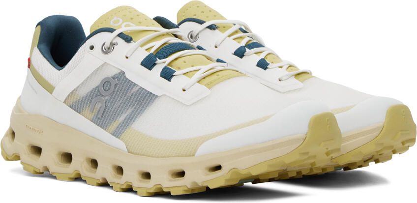 On Green & Off-White Cloudvista Sneakers - Picture 2