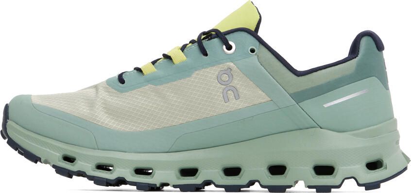 On Green Waterproof Cloudvista Sneakers - Picture 3