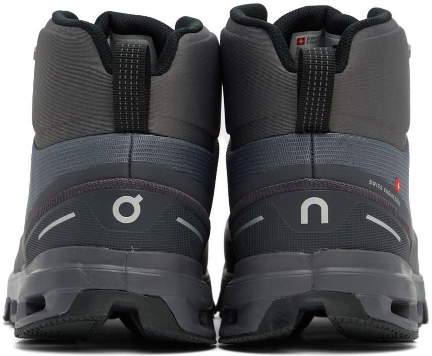 On Grey Waterproof Cloudrock Sneakers