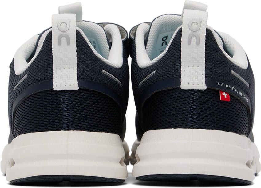 On Kids Navy Cloud Play Little Kids Sneakers