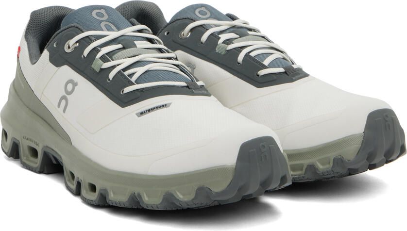 On Off-White & Gray Cloudventure Sneakers - Picture 2