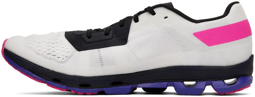 On Off-White & Indigo Cloudflash Sneakers - Picture 3