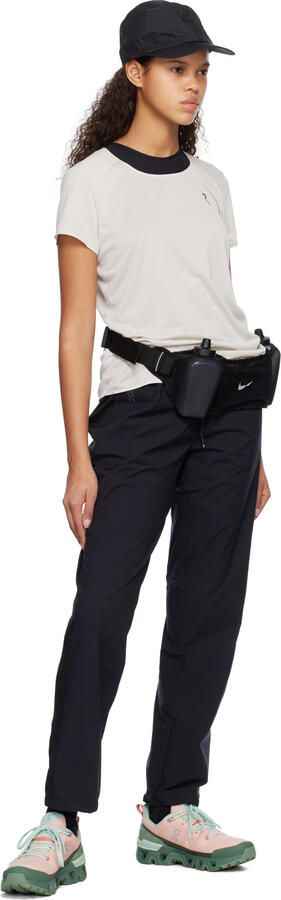 On Pink & Green Cloudwander Sneakers - Picture 4