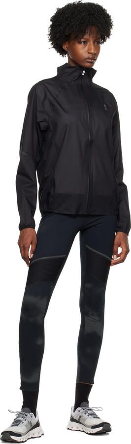 On White & Black Cloudvista Sneakers - Picture 4