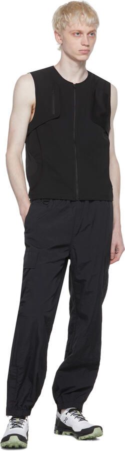 On White & Green Cloudventure Peak Sneakers - Picture 4