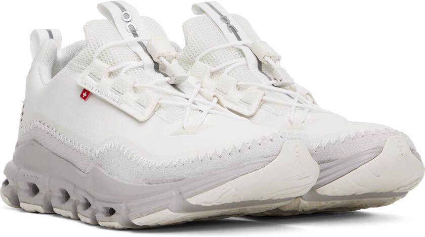 On White Cloudaway Sneakers - Picture 2