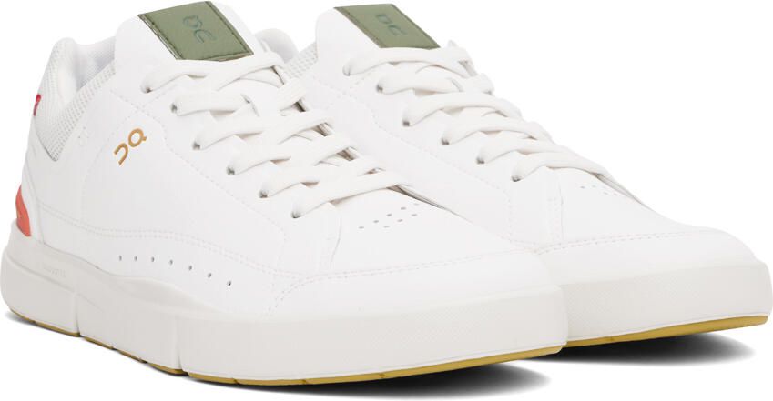 On White 'The Roger' Centre Court Sneakers - Picture 2