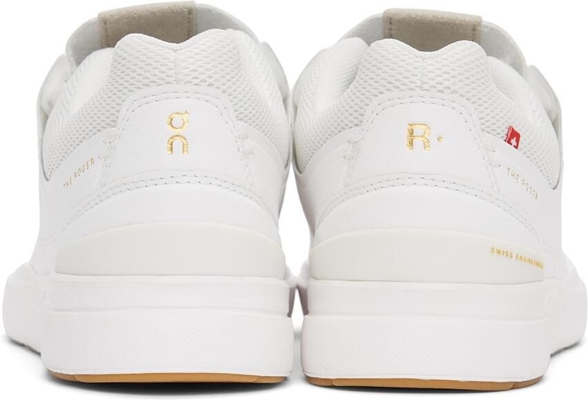 On White 'The Roger' Centre Court Sneakers - Picture 2