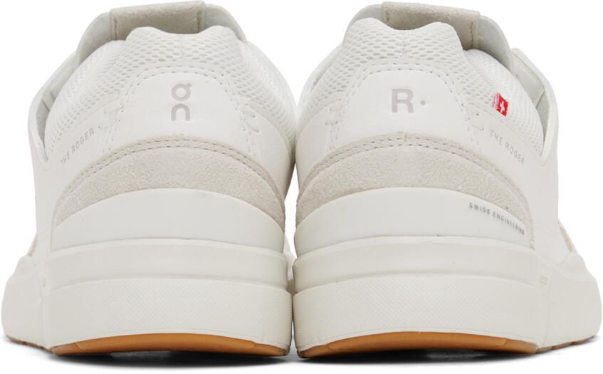 On White 'THE ROGER Clubhouse' Sneakers