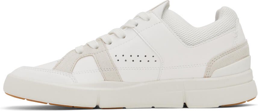 On White 'THE ROGER Clubhouse' Sneakers - Picture 3