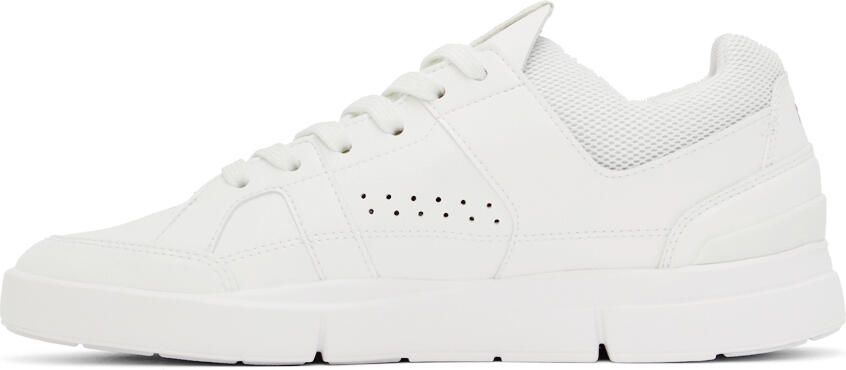 On White 'The Roger Clubhouse' Sneakers - Picture 3