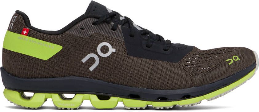 On SSENSE Exclusive Brown Cloudflash Sneakers - Picture 5