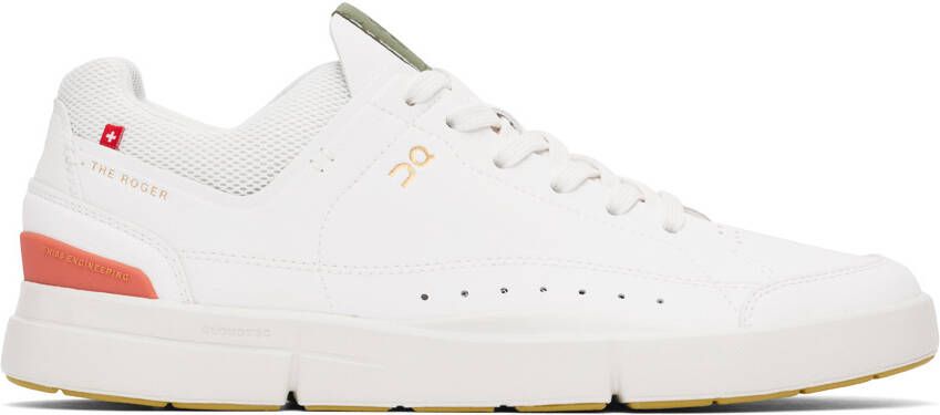 On White 'The Roger' Centre Court Sneakers - Picture 5