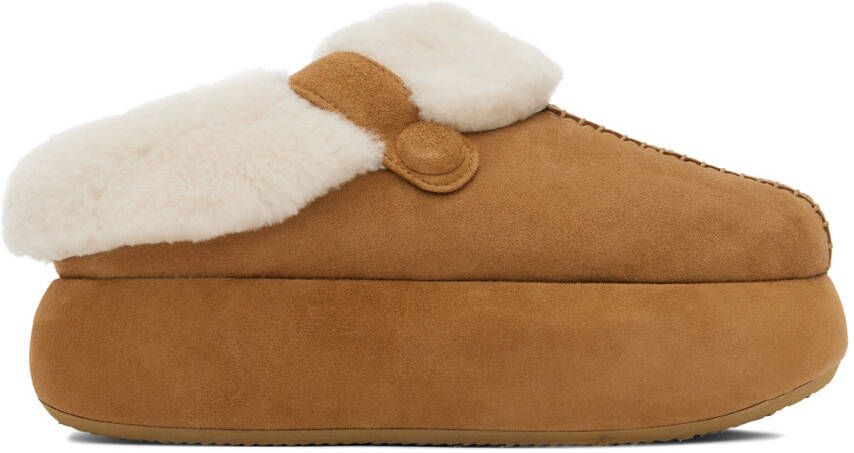 OSOI Tan Boat Slippers