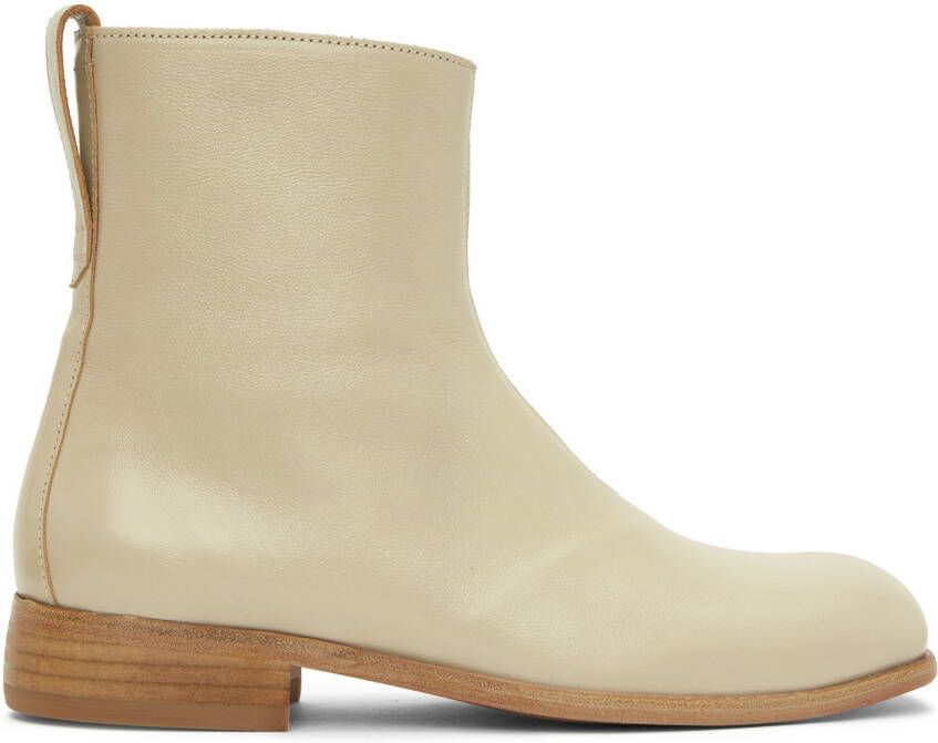 Our Legacy Beige Michaelis Boots - Picture 5